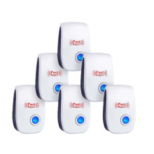 Ultrasonic Pest Repeller for Rodents Mosquitoes Cockroaches (6-Pack)