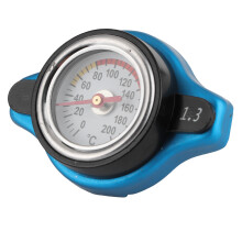 Universal Thermostatic Radiator Cap 1.3bar Aluminum Alloy/ Silicone 65x45mm