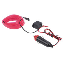 3M Pink Car Interior LED Light Strip - Silicone Tube, DC12V