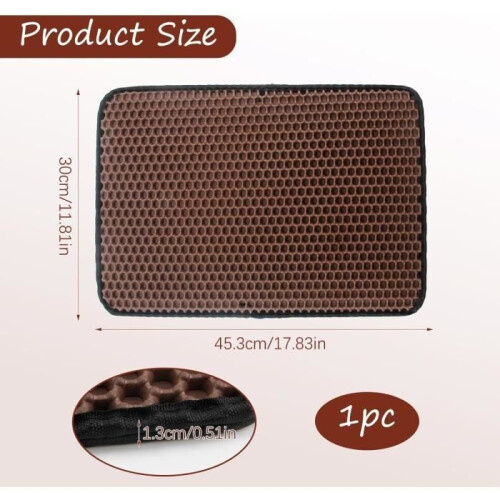 Litter Mat - Not specified - 30x45cm - Eco-friendly EVA - Waterproof - Non-slip 1