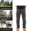 (M,Dark gray)Men's Multi-Pocket Loose Cotton Casual Work Pants 2