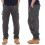 (M,Dark gray)Men's Multi-Pocket Loose Cotton Casual Work Pants 4