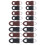 Universal Alloy Rubber Detachable Zipper Pull Tag Kit - 4 Sets, Multiple Sizes 13