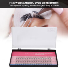 Soft Dense C Curl Eyelash Extensions 0.07mm 12mm 10pcs Bunch