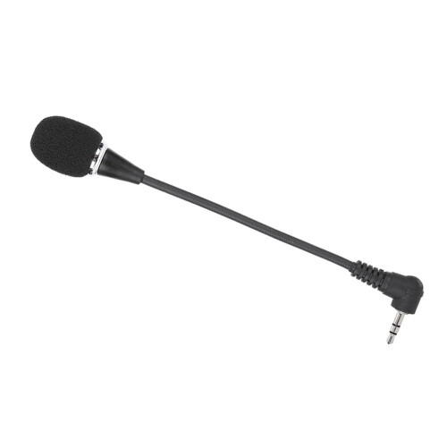 EQ100 Mini Condenser Microphone Black Omnidirectional Flexible Head 1