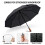 Umbrella - Black - Automatic - Wooden Handle - Waterproof - Windproof 3