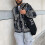 (M)Men's Bandana Print Baseball Jersey Long Sleeve Jacket 4