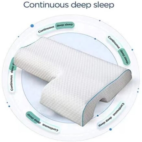 Memory foam pillow - ZGEER - Ergonomic - Asymmetrical - Medium comfort - Washable 1