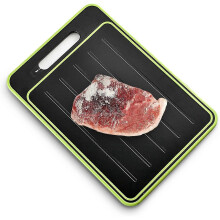 Defrosting Tray/cutting Board, Defrost Cutting Board with Knife Sharpener, Thawing Tray for Frozen Meat, Double Sided Cutting Board with Knife Sharpen
