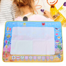Children Water Drawing Mat 100x70cm Educational Kids Painting Pad