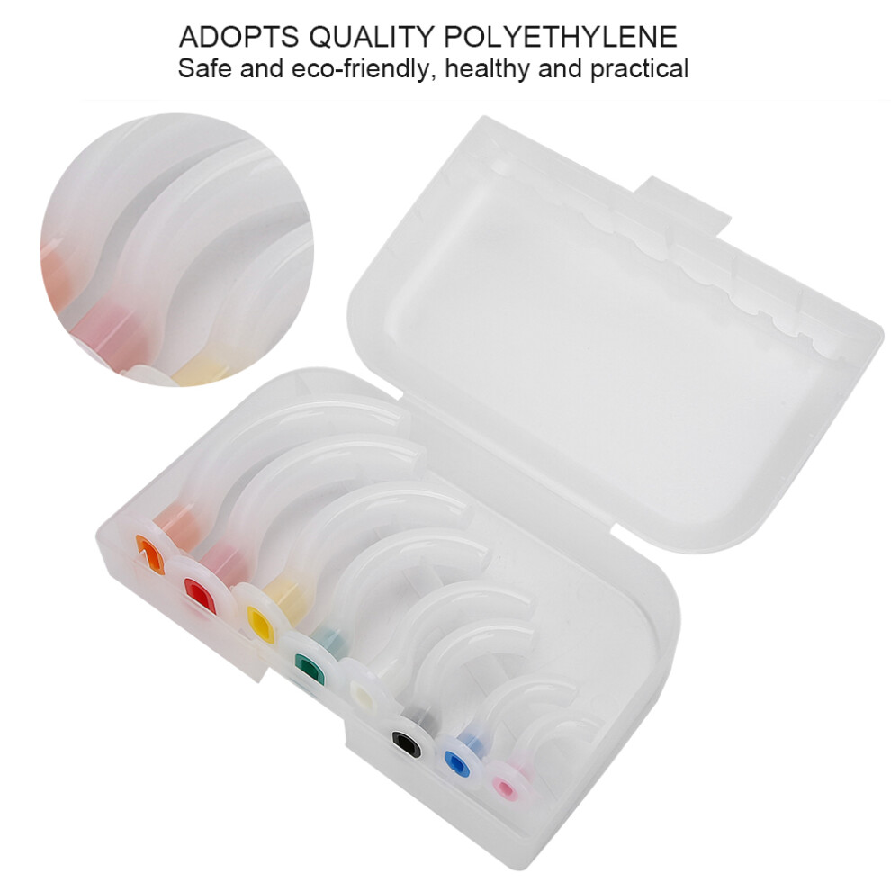 Disposable Oropharyngeal Airway Gas Tube for Emergency Aid, Polyethylene