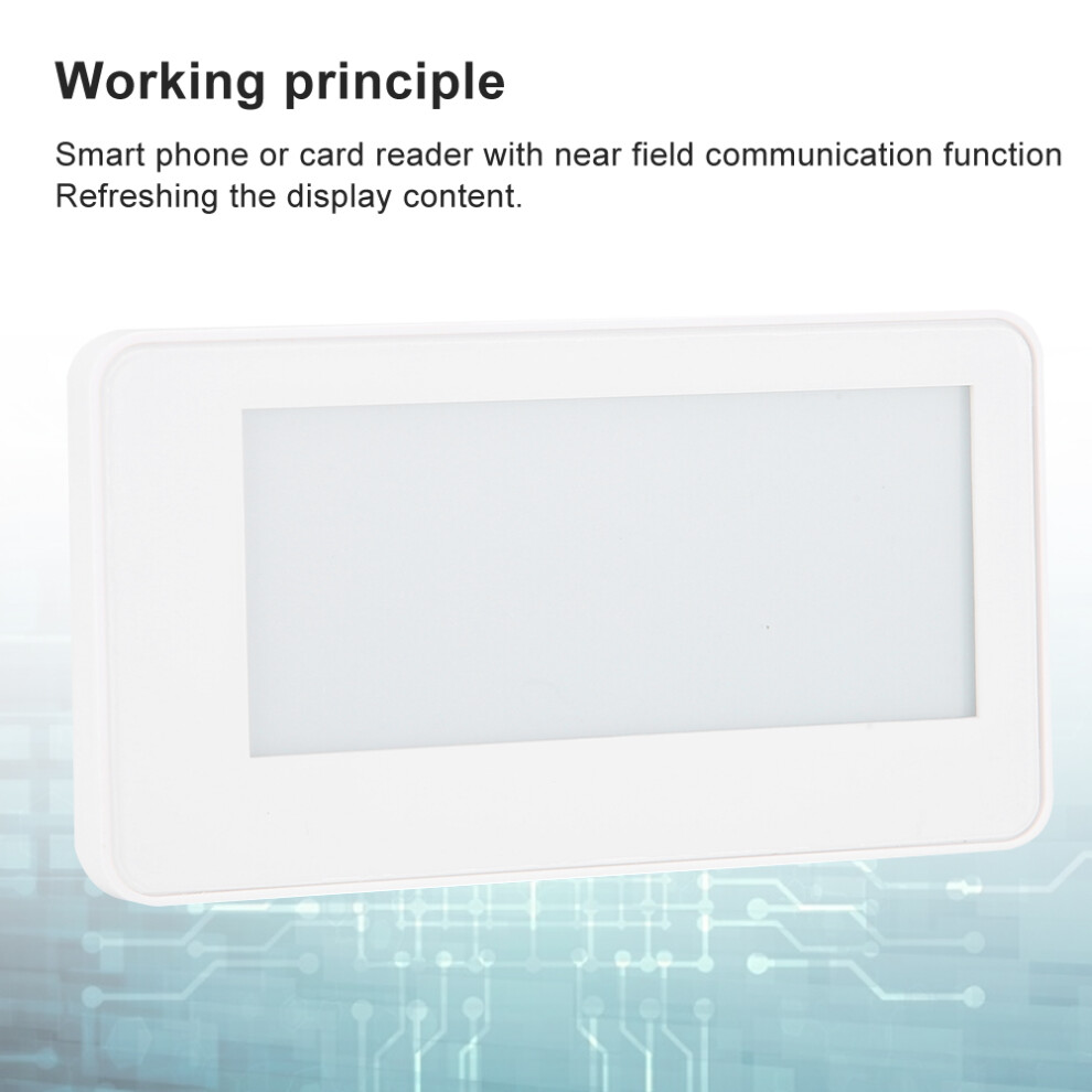 Passive 2.9" E Ink Price Tag Nfc 7806371620969