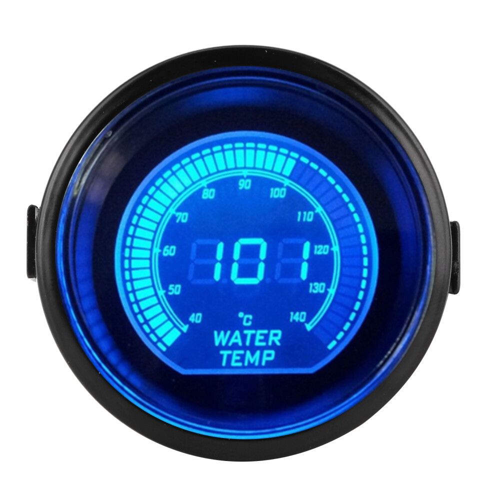 Water Temp Meter 52Mm/2In Led Backlit For Evo Series - Black 3091392144219