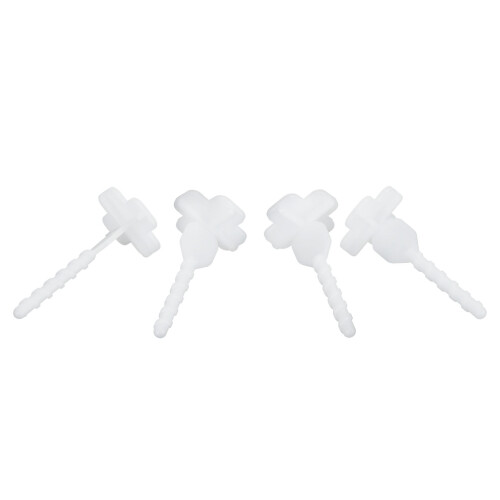100Pcs Tile Leveling System Wall & Floor Spacers, PP, 6.5x3.2cm