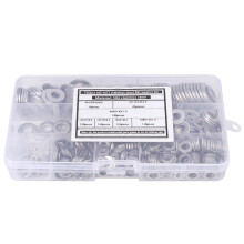 720Pcs Stainless Steel Flat Washer Set M3-M12 Silver Assortment