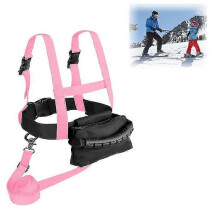 (Pink)Kids Ski Harness Heavy Duty Ski Shoulder Training Harness