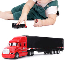 LKW-Modell 1:48 34,5cm Legierung Rot