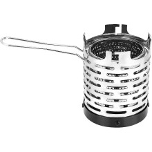 Portable Folding Heating Gas Stove Cover Metal Mini Outdoor Stove for Outdoor Camping Hiking Fishing