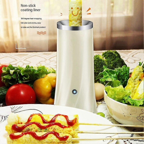 Electric Automatic Multifunctional Mini Egg Roll Maker Omelette Breakfast Egg Boiler Kitchen Cooking Tools Egg Cooker EU Plug 2