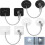 4 Pieces Fridge Lock Refrigerator Lock with 8 Key, Freezer Lock Child 1
