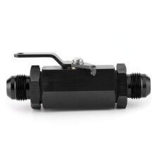 Y974 -10AN Aluminum Shut Off Check Valve for Fuel Line Car Refit Black