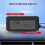 Termómetro para coche de interior/exterior con sensor, mini pantalla LCD digital, termómetro automático de 12 V, práctico con retroilum 4
