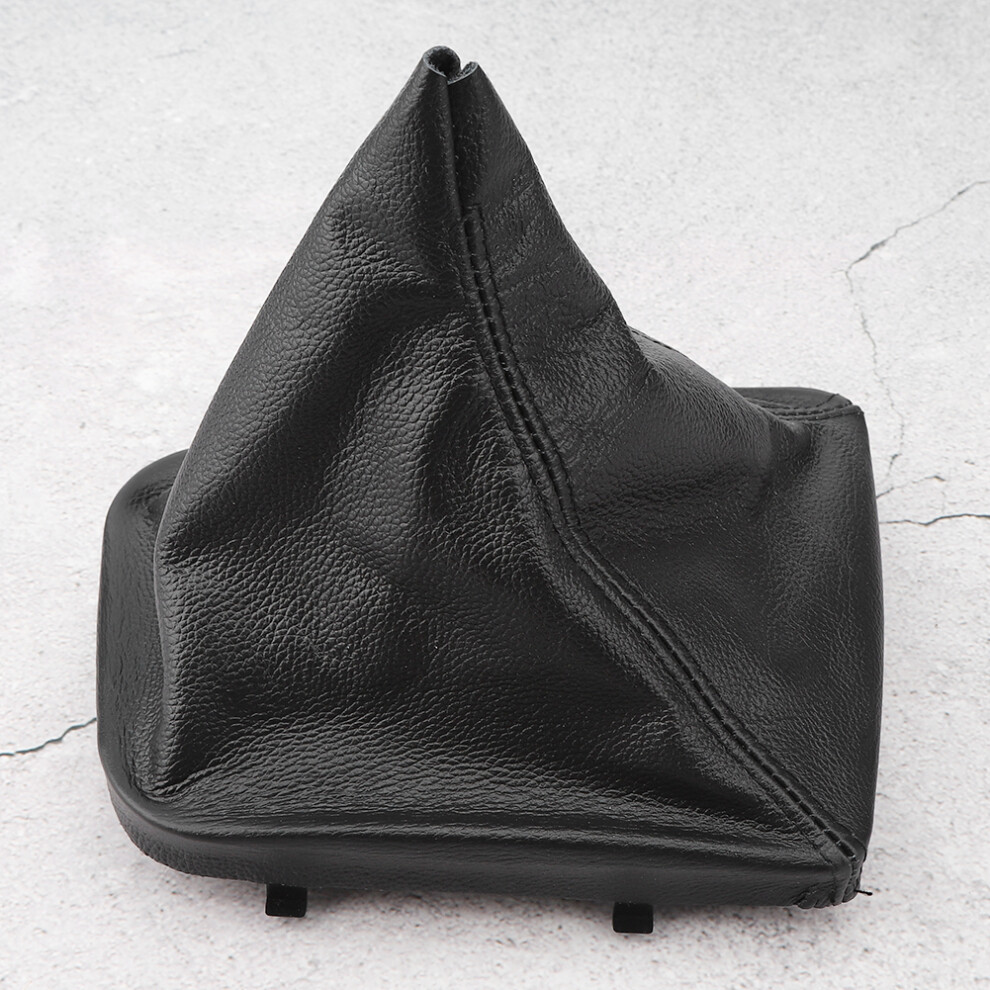 Leather Shift Collar For E46 1998-2005 Black 7444352473991