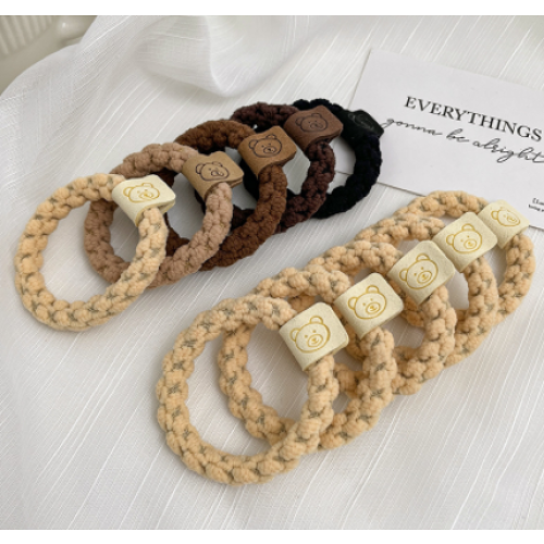 Elásticos de cabelo modernos, versáteis e suaves para mulheres e meninas, pacote com 10 unidades.