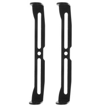 2Stk Schwarz Eloxierte Licht Halterung Für Bikes