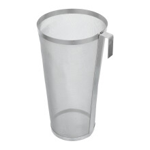 1Seau Filtre De Brassage Argenté En Acier Pour Amateurs