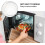 24.5cm Flat Bottom Microwave Glass Plate Replacement for Turntable 9.6 Inches 2