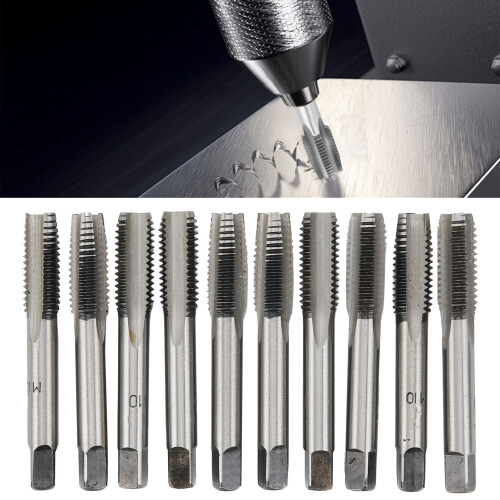 M10 Metrischer Gewindebohrer Set 10 Teile