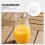 2Sets High Transparency Pineapple Drink Cups with Straw for Party Use 5