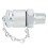 5Pcs Hydraulic Testing Adapters, PT/PPT, 1/4in, Galvanized Carbon Steel 5