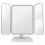 Aristoparis Trifold Led Makeup Mirror, Aristoparis Makeup Mirror 1