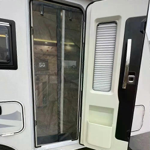 Συρόμενη πόρτα RV, δίχτυ προστασίας από κουνούπια/μύγες, πόρτα εισόδου τροχόσ 1