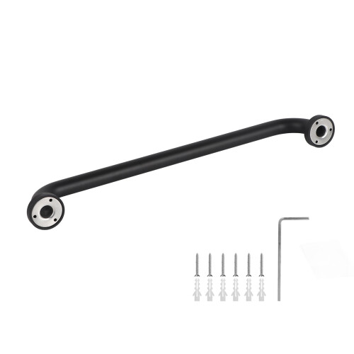 Modern Black Bathtub Grab Handle 50cm