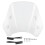 Gray Windshield Wind Deflector for Motorcycle 5-7in with Mounting Kit 2
