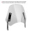 Gray Windshield Wind Deflector for Motorcycle 5-7in with Mounting Kit 6