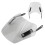 Gray Windshield Wind Deflector for Motorcycle 5-7in with Mounting Kit 10