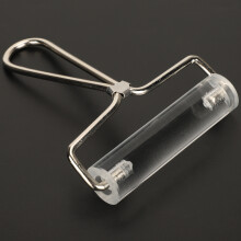Acrylic Clay Roller with Stainless Steel Pottery Handle, 3 Sizes