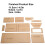 Short Wallet Leather Pattern Template DIY Acrylic Set (AAB‑466) 4