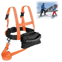 (Orange)Kids Ski Harness Heavy Duty Ski Shoulder Training Harness
