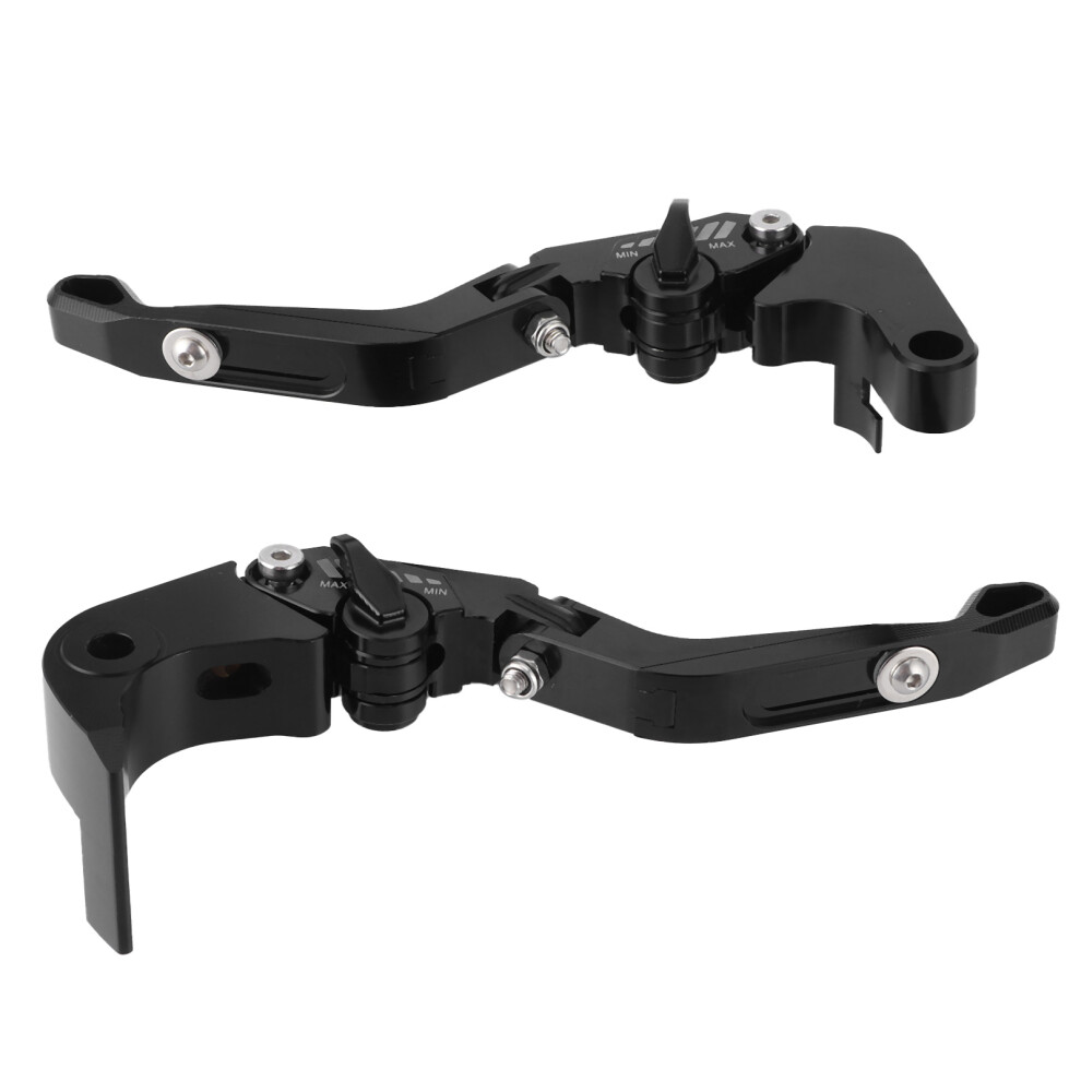 Suzuki Gsxr 600 750 1000 Levers Pair Black 7340572876133