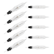 10pcs 3R Tattoo Cartridge Needles for Eyebrow & Eyeliner Microblading
