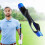 (Blue) Golf Grip Training Aid, Golf Club Training Grip Golf Swing Trainer Grip Practice Aid Posture Correction For Golf Beginner 1