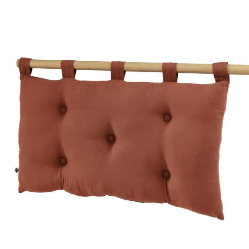 Cabecera de cama 5 botones Gasa de algodón Gaia