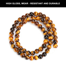Natural Tiger Eye Beads 6mm/12mm Jewelry Making Kit 94pcs