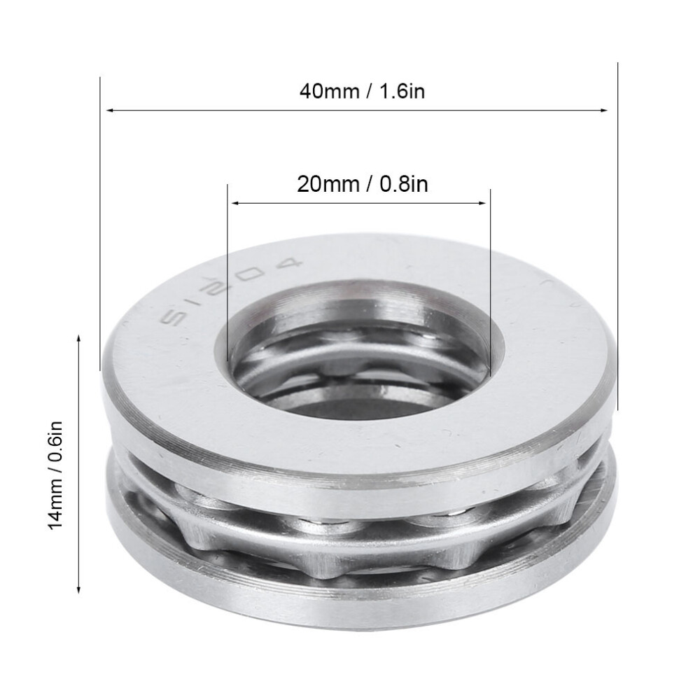 5pcs 51204 Thrust Ball Bearing Heavy
