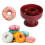 5PCS Doughnut Molds Silicone Cake Bread Maker Kit for DIY Baking & Pastry 8